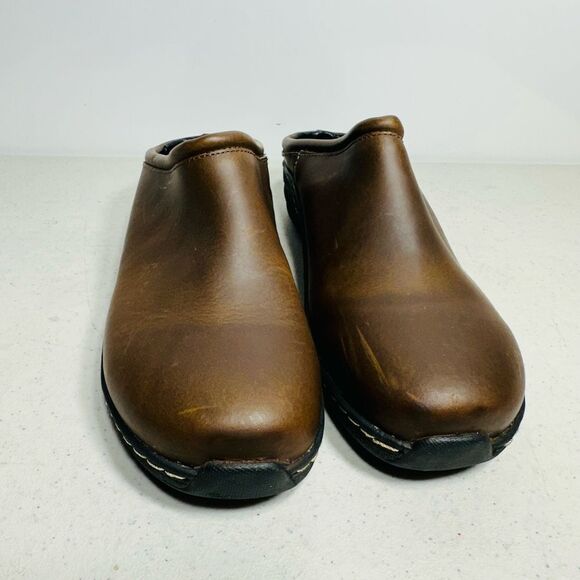 Brown Oiled Aetrex Robin Slip On Size 37-7 - Picture 3 of 8